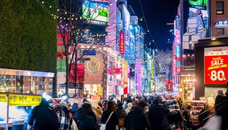 Tour Korea: K-Pop & Street Food Muslim Friendly di Myeongdong